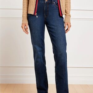 Talbots HIGH-WAIST BARELY BOOT JEANS